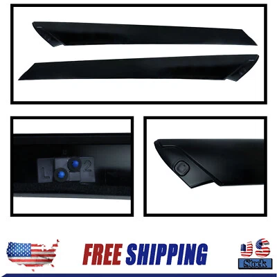 For Kia Soul 2014-2019 Windshield Pillar Trim Exterior Molding Garnish Pair L+R - Image 1 of 4