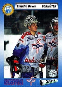 1993-94 Swiss HNL #9 Claudio Bayer
