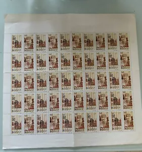 egypt stamps-2000 Post Day - Whole Sheet Of 50 Stamps Of Egyptian Pharos - Picture 1 of 4