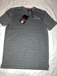 Men’s Medium Athletic Wear T Shirt Spyder Active New With Tags - Picture 1 of 6