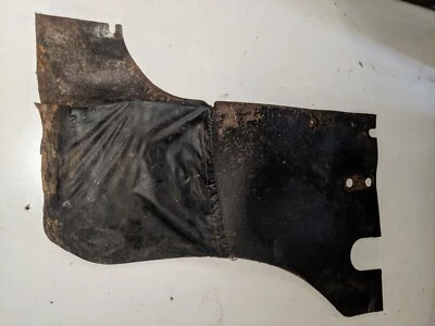 69-75 Datsun 510 LH Panel de patada lateral del conductor OEM Cubierta Bolsa de almacenamiento!!! ¡¡Vintage!!! Foto 1 de 2