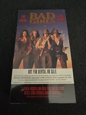 Original Sealed Dealer Copy Of BAD Girls VHS 1994 - Image 1 of 4
