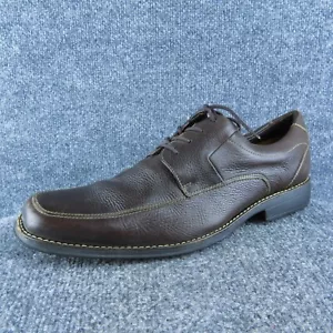 Scarpe Oxford Derby Nordstrom Baldwin da uomo taglia 12 medie in pelle marrone stringate - Foto 1 di 10