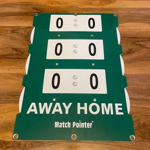 Match Pointer Heim & Auswärts Tennis Anzeigetafel | 46 cm x 65 cm | Heimbesucher MED - Bild 1 von 5