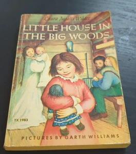 Little House in the Big Woods by Laura Ingalls Wilder 1971 Vintage Scholastic PB - Imagen 1 de 14
