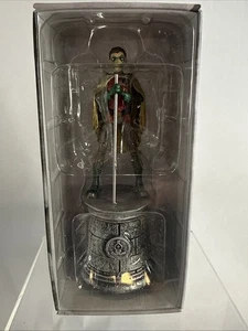 EAGLEMOSS DC CHESS COLLECTION Robin Figure Bishop Metallic Finish - Picture 1 of 5