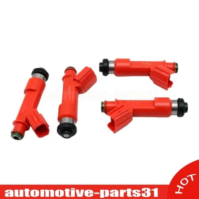 4x Se adapta a inyectores de combustible Toyota Corolla 1,8 L 1998-2008 y Matrix 1,8 L 2003-2008 Foto 1 de 4