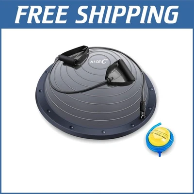 Half Ball Balance Trainer with Resistance Bands & Quick Inflating Foot Pump - Image 1 of 4