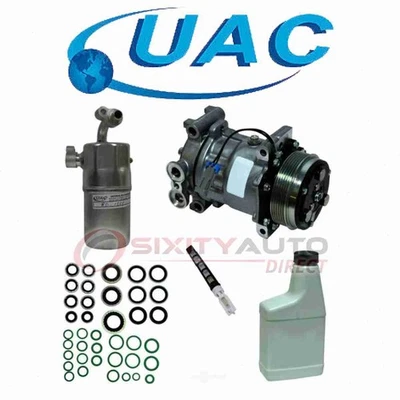 UAC AC Compressor & Component Kit for 1999-2001 GMC Sierra 1500 4.3L V6 - xn Foto 1 de 4