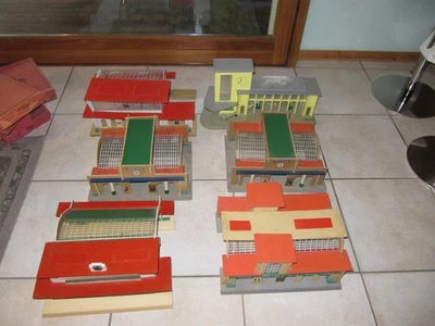 6 GARES HORNBY TRAINS EN BOITES  ECHELLE 0  NO JEP LR CR MARKLIN - Photo 1/4