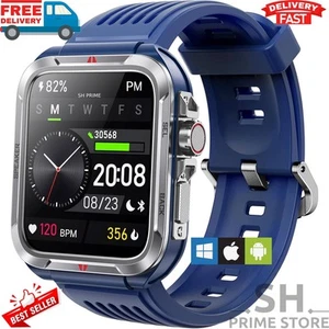 Montre Connectée 2025 pour Homme/Femme, Montre Connectée Étanche Bluetooth iPhone Samsung - Photo 1 sur 8