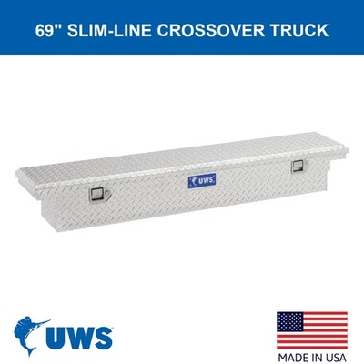 FOR 2009-2010 Dodge Ram 1500 69" Slim-Line Crossover Truck Tool Box - Image 1 of 4