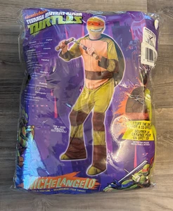 Nickelodeon Teenage Mutant Ninja Turtles Halloween Costume Michelangelo Med 8-10 - Picture 1 of 7