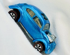 Vintage Hot Wheels Redline 1968 US WINDEX BLUE Custom Volkswagen Minty - Picture 1 of 7
