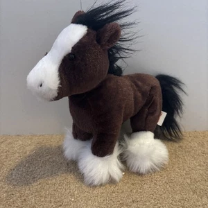 GANZ Webkinz HM 139 Horse Clydesdale Plush - Picture 1 of 4