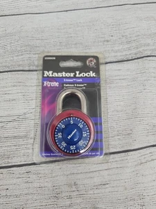 Master Lock X-treme Number Padlock 1530DCM Vintage 1998 - Picture 1 of 2