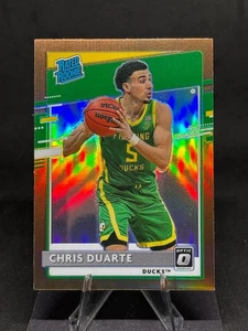 Chris Duarte 2021 Chronicles Donruss Optic Rated Rookie Bronze #229 Ducks - Bild 1 von 2