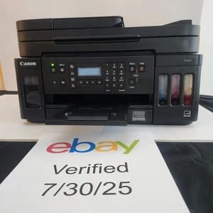 Canon Pixma Inkjet Color Printer G7020 Wireless Megatank Ready to Print Bundle! - Afbeelding 1 van 18