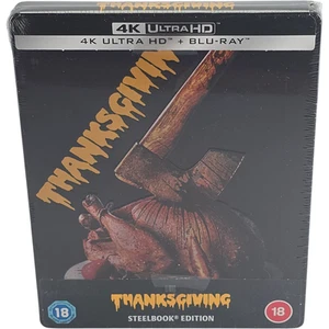 Thanksgiving  4K Ultra HD + Blu-ray Steelbook Débossé  2024 Zone B [-18] - Picture 1 of 10