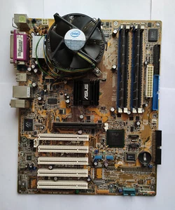 Asus P5P800 Motherboard with Pentium 551 3.4GHz CPU and 2GB RAM - Test OK! 803 - Picture 1 of 9