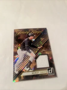 Tarjeta de parche 2024 Donruss Henry Davis Pittsburgh Pirates Jersey Kings  - Imagen 1 de 2