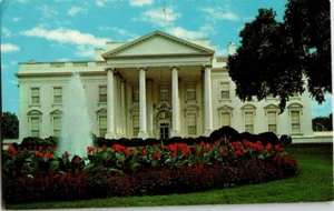 Posted Post Card 1966 The White House Washington DC - Picture 1 of 2