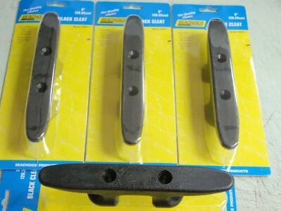 taco plástico negro tamaño 8 pulgadas" línea tamaño hasta 5/8" juego de 4 30841 muelle barco  Foto 1 de 2