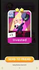 Monopoly Go  - Invested - 2 Star Sticker (Set #9) Fast Delivery