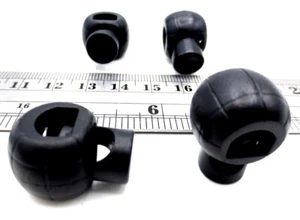 Swim Trunk Drawstring Slide Lock - Spring Loaded - Fits 5/16" 7.9mm Thick String - Picture 1 of 12