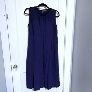 Madewell Bungalow Maxidress in Deep Midnight Blue Sz XS 44154 $188 See Photos - Picture 1 of 6