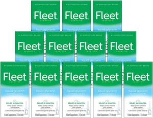 Fleet Liquid Glycerin Suppositories for Adult Constipation, 7.5 Ml, 4 Bottles (1 - Picture 1 of 12