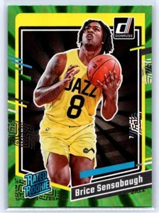 2023-24 Donruss #214 Brice Sensabaugh Green Laser Holo - Picture 1 of 2
