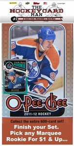 2011-12 O-Pee-Chee Hockey - Finish your Set - Pick any Rookie card for $1 & Up. 
