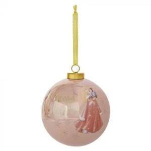 Aurora Princess Christmas Bauble 9cm Glass Hanging Decoration Boxed Collectible - Picture 1 of 1
