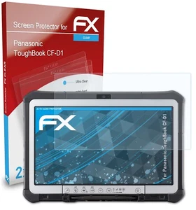 atFoliX 2x Película Protectora para Panasonic ToughBook CF-D1 transparente - Imagen 1 de 9