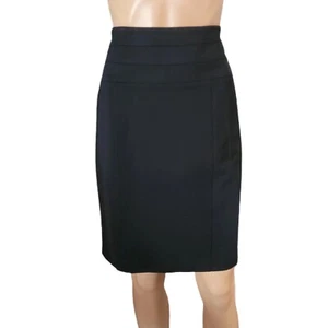 INC High Waisted Black Pencil Skirt NWOT 4 - Picture 1 of 3