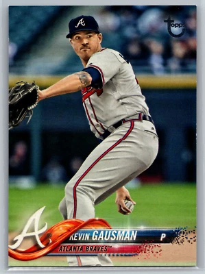 Kevin Gausman 2018 Topps Update Series Vintage Stock /99 US265 Atlanta Braves - Image 1 of 2