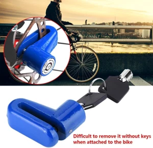 Disc Brake Lock, Anti-Theft Motorcycle Alarm Disc Lock, Waterproof 6mm Pin Br... - Picture 1 of 12