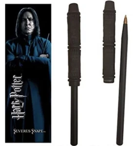 ✅ HARRY POTTER Snape Wand Pen and Bookmark Collectible Set SHIPS FROM U.S. - Picture 1 of 4