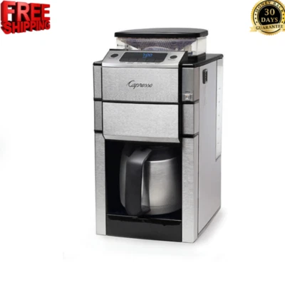 CoffeeTEAM PRO Plus Coffee Maker w/ Grinder Thermal Carafe Stainless Steel - Image 1 of 4