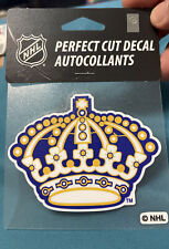 Los Angeles Kings RETRO THROWBACK 4x4” Perfect Cut Decal NHL