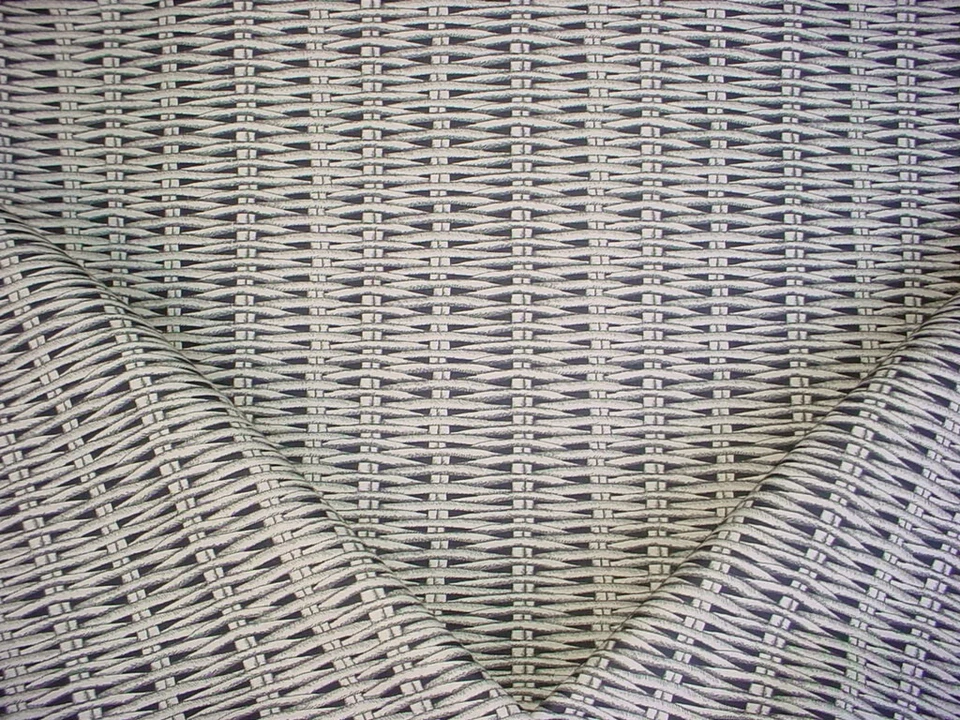 Tela de tapicería para cortinas de lino Ikat de ónix barbade 4-7/8 años Designers Guild FCL2279 Foto 1 de 4