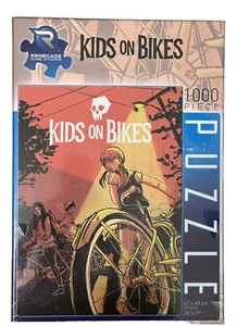 Renegade Game Studios Kids on Bikes 1000 Piece Jigsaw Puzzle 26" x 19" BRAND NEW - Picture 1 of 2