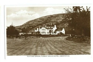 Postcard Golf Putting Green Forest Hills Hotel Aberfoyle Perth Stirling Holmes - Picture 1 of 1