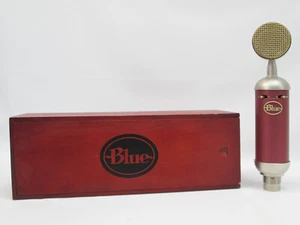 Blue Spark SL Large Studio Condenser Mic Professional Recording RED + CASE / BOX - Picture 1 of 6