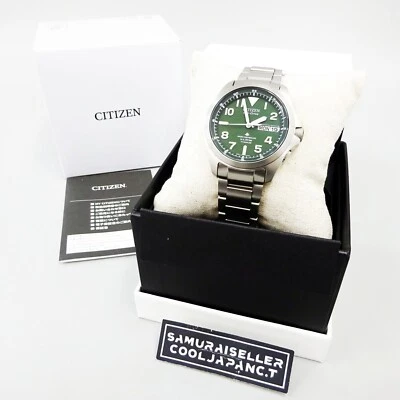 Citizen Promaster Land PMD56-2951 Eco-Drive Radio Watch 100% Genuine from JAPAN - image 1 of 4