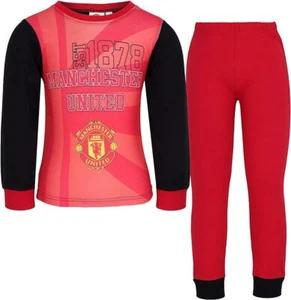 MANCHESTER UNITED PYJAMAS - EST 1878! - Picture 1 of 1