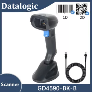 Datalogic Gryphon GD4590-BK-B Series Handheld 2D 1D Barcode Scanner Reader USB - Picture 1 of 11