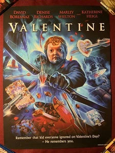 VALENTINE Movie Poster 18 X 24 Scream Factory - Picture 1 of 1