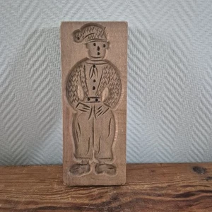 Antiguo Molde Speculaas Molde Espéculas Tablero de Madera Tablón de Galletas Cocina  - Imagen 1 de 6